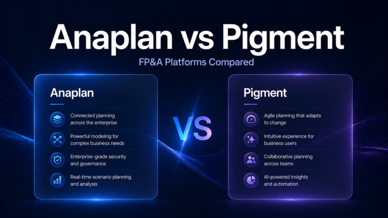 Anaplan vs Pigment (2026): Which FP&A Platform Is Best?