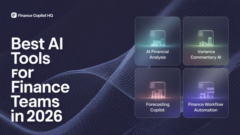 Best AI Tools for Finance Teams in 2026
