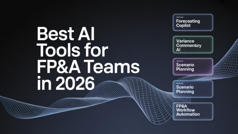 Best AI Tools for FP&A Teams in 2026