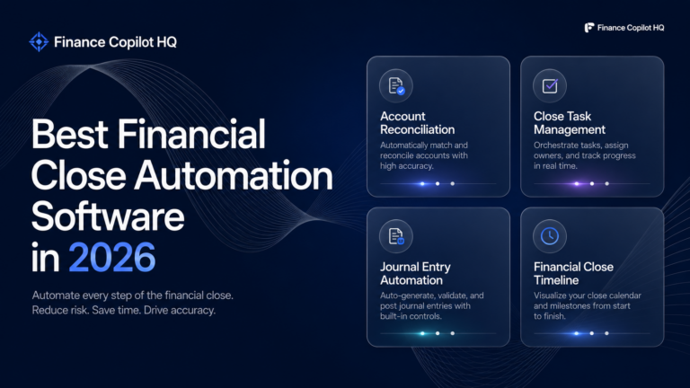 Best Financial Close Automation Software in 2026: Reviews, Pricing & Comparisons