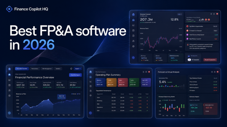 Best FP&A Software in 2026: Reviews, Pricing & Comparisons