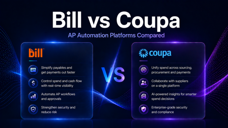 BILL vs Coupa (2026): Which AP Automation Platform Is Best?