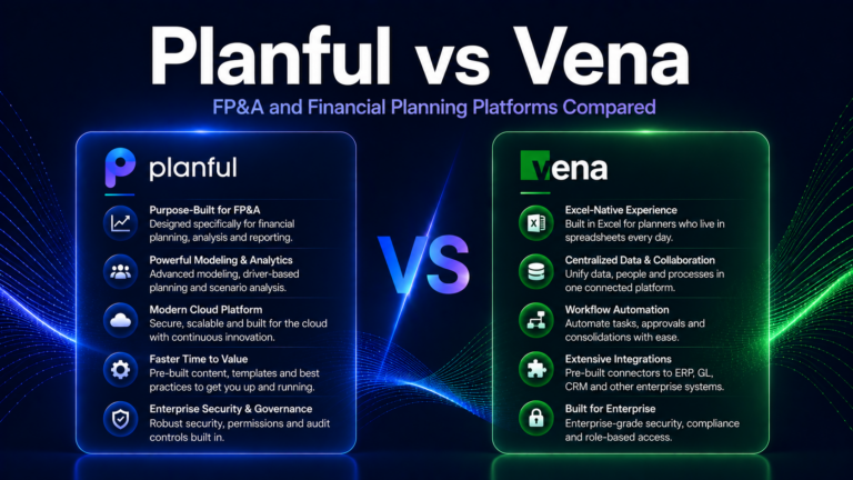 Planful vs Vena (2026): Which FP&A Platform Is Best?